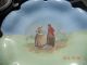 Dutch Antique Plate Circa 1910 - Dutch Couple In A Fishing Community Plates & Chargers photo 1
