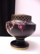 Splendid Antique Hand Painted Earthenware Rose Bowl,  Japanese Lady,  England Bowls photo 2