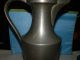 Antique Pewter Flagon W Lamb Finial Estate Find 14 