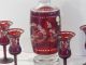Vohenstrauss Decanter And Four Matching Cordial Glasses Decanters photo 4