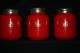 Antique Dutch Enamelware Canisters Jars Enamel Red Auth Rare 1900 Metalware photo 1