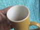 Vintage Schmid 60 Tackett Yellow Porcelain Espresso Tea Cup & Saucer Signed Cups & Saucers photo 3