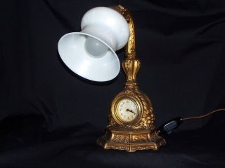 Antique New Haven Clock Lamp photo