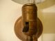 Vtg Industrial Machine Age Buss Wall Table Desk Bedroom Lamp Clamp O Set Shade Lamps photo 4