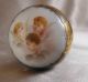 Great Antique Porcelain Cane Knob Handle With Cupids Other photo 1