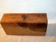 Great Vintage Dove Tailed Wooden Box Boxes photo 2