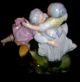 Antique Fine Porcelain Victorian Dancing Couple Large Hochst Germany Figurine Figurines photo 10