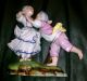 Antique Fine Porcelain Victorian Dancing Couple Large Hochst Germany Figurine Figurines photo 1