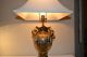 Antique Asian Japanese Satsuma Moriage Figural Enamel Hand Painted Vase Lamp Lamps photo 4