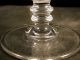 20th C Etched Molded Goblet Stemware photo 1