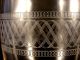 20th C Etched Molded Goblet Stemware photo 6