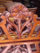 Carved Crown Topper Pediment Mantel Molding Large Headboard Antique Mahogany Art Other photo 2
