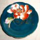 60yr Hp Trimont Occupied Japan Teal Blue W/gold Scallop Floral Cup & Saucer Vgc Cups & Saucers photo 1