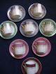 Set Of 8 Lusterware Demitasse Cups & Saucers Gold Trim Vintage/ Antique Cups & Saucers photo 1