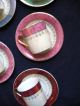 Set Of 8 Lusterware Demitasse Cups & Saucers Gold Trim Vintage/ Antique Cups & Saucers photo 2