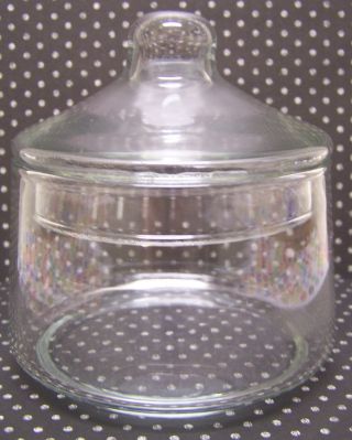 Vintage Glass Apothecary Drugstore Counter Candy Jar photo