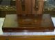 Very Special Antique Handmade Box Chest Mahogany Dovetail Name Plate Silverware Boxes photo 4