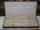 Very Special Antique Handmade Box Chest Mahogany Dovetail Name Plate Silverware Boxes photo 7
