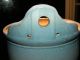 Vintage Blue Salt Glaze Stoneware Salt Box Crocks photo 3