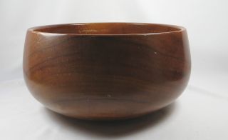 Vintage Primitive Wooden Burl Bowl 6 1/2 