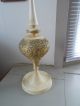 Antique Metal Cast Iron Ornate Lamp Lamps photo 3