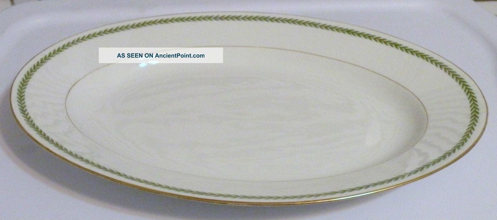 Vtg Green Leaf 15 1/4 