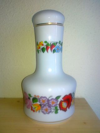Kalocsa Hand Painted Porcelan Jar,  Jug,  Huge photo