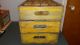 3 Vintage 50s 60s Shabby Coke Coca Cola Wood Wooden Soda Pop Crate Crates Case Boxes photo 1