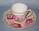 Royal Demitasse Cup And Saucer W/pretty Roses,  Vintage Austria 1930s - Espresso Cups & Saucers photo 1