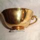 60yr Gzl Lefton Occupied Japan Hand Paint Fruit & Gold Gilt Cup+saucer No Damage Cups & Saucers photo 3