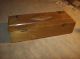 Vintage Wooden Handmade Trinket Box / Solid Hard Maple Wood Boxes photo 1