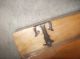 Vintage Wooden Handmade Trinket Box / Solid Hard Maple Wood Boxes photo 5