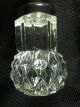 Tiara Vintage Cut Glass Crystal Unique Salt And Pepper Shaker Set Salt & Pepper Shakers photo 1