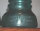 9 Antique Vintage Teal Green Glass Hemingray 40 Insulators Other photo 4