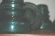 9 Antique Vintage Teal Green Glass Hemingray 40 Insulators Other photo 6