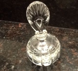 1 Antique Glass Bevel Perfume Bottle Collectable 6.  2 