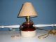 Antique Brown And Cream Jug Repurposed Into A Lamp Lamps photo 1