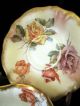 1890s Hammersley Morgan Roses Coffee Or Tea Cup W Saucer Old Mark Cups & Saucers photo 1