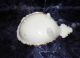 Exquisite French Milk White Opaline Glass Clam Shell Shape Design Guilded Rim Other photo 10