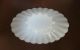Exquisite French Milk White Opaline Glass Clam Shell Shape Design Guilded Rim Other photo 5