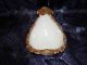 Exquisite French Milk White Opaline Glass Clam Shell Shape Design Guilded Rim Other photo 7