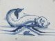 A Second Dutch Delft Tile With A Baby - Whale ++++++++++++++++ Tiles photo 1