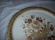 Vintage Handpainted Round Metal Toleware Tray With Music Box Toleware photo 8