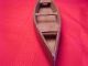 Adirondack Miniture Canoe Primitive Folk Art Wooden Canoe Other photo 2