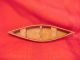 Adirondack Miniture Canoe Primitive Folk Art Wooden Canoe Other photo 4
