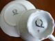 Reichenbach,  Gdr/germany - Collectors Cup & Saucer White Gold Cups & Saucers photo 2