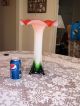 Magnificent Vintage Large Murano Or Venetian Glass Trumpet Morning Glory Vase Vases photo 1