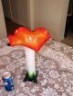 Magnificent Vintage Large Murano Or Venetian Glass Trumpet Morning Glory Vase Vases photo 2