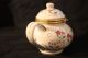 Vintage Ceramic Handpainted 10kt Gold Trimmed Floral Porcelain Hinged Lid Teapot Teapots & Tea Sets photo 4
