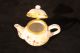 Vintage Ceramic Handpainted 10kt Gold Trimmed Floral Porcelain Hinged Lid Teapot Teapots & Tea Sets photo 6